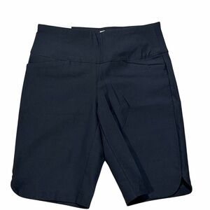 NWT Lady Hagen Black Pull On Tummy Control Shorts Small